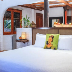 Отель Las Nubes de Holbox 3* Люкс с различными типами кроватей фото 13