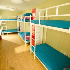 Kimchee Sinchon Guesthouse - Hostel Кровать в общем номере с двухъярусной кроватью фото 17