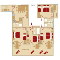 Отель Gasteheim Prantl Хохгургль в номере фото 2