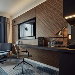 Отель Courtyard by Marriott Katowice City Center 4* Представительский номер с различными типами кроватей фото 3