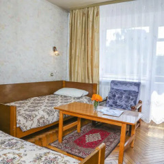 Гостиница Dnipropetrovsk комната для гостей фото 8