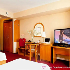 Marins Park Hotel Novosibirsk 4* Стандартный номер с двуспальной кроватью фото 6