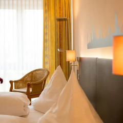 Hotel Drei Kronen 3* Стандартный номер с различными типами кроватей фото 17