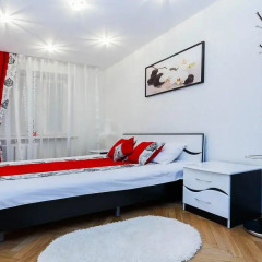 Отель CentralFlat on Nemiga Минск комната для гостей фото 4