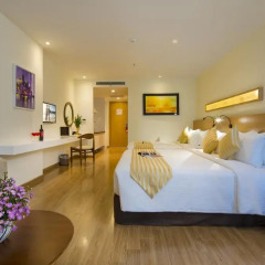 Отель StarCity Nha Trang 4* Студия Делюкс с различными типами кроватей фото 8