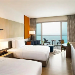 Mövenpick Siam Hotel Na Jomtien Pattaya 5* Номер Делюкс с разными типами кроватей фото 8