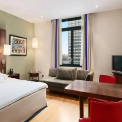 Отель Hilton Brussels City 4* Люкс с разными типами кроватей фото 2