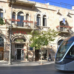 Jerusalem Hostel городской автобус