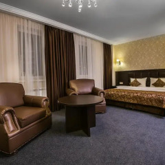 Гостиница Carat 4* Улучшенный номер с разными типами кроватей фото 3