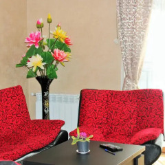 Отель Qeroli Appartment in the center in Avlabari Апартаменты с различными типами кроватей фото 7