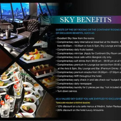 Отель The Continent Bangkok by Compass Hospitality 4* Представительский номер с различными типами кроватей фото 43