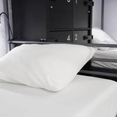 HighRoad Hostel DC Кровать в общем номере с двухъярусной кроватью фото 9