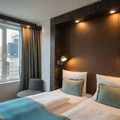 Отель Motel One Leipzig - Nikolaikirche 3* Стандартный номер с различными типами кроватей фото 4