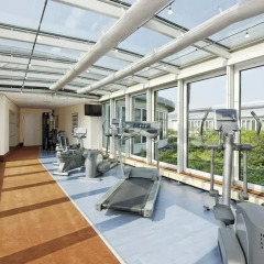Sheraton Duesseldorf Airport Hotel фитнесс-зал фото 3