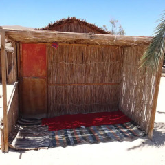 Отель Antika Beach Camp Nuweiba Бунгало с различными типами кроватей фото 4