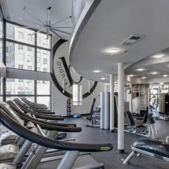 Отель Global Luxury Suites at Wilshire США, Лос-Анджелес - отзывы, цены и фото номеров - забронировать отель Global Luxury Suites at Wilshire онлайн фитнесс-зал фото 3