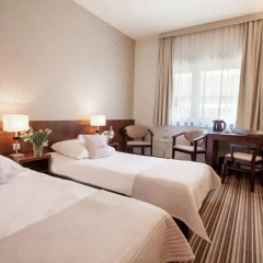 Park Hotel Diament Wroclaw 4* Номер Комфорт с двуспальной кроватью фото 2
