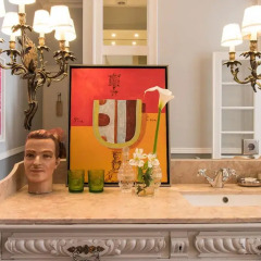 Отель Casa do Barao Номер Делюкс с различными типами кроватей фото 11