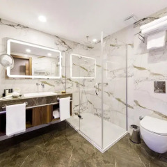 Artur Hotel Турция, Канаккале - 1 отзыв об отеле, цены и фото номеров - забронировать отель Artur Hotel онлайн ванная фото 2