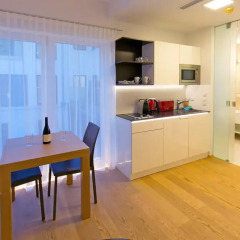 Апартаменты Wienwert Apartments Getreidemarkt Студия с различными типами кроватей фото 14