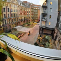 Апартаменты Royal Apartments Вроцлав балкон