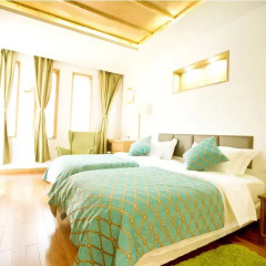Hangzhou West Lake Longshang Boutique Hotel 3* Стандартный номер с 2 отдельными кроватями