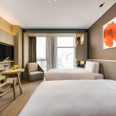 Отель Novotel Shanghai Clover 4* Номер Премьер с 2 отдельными кроватями фото 3