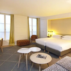 Отель Hôtel Opéra Richepanse 4* Номер Делюкс с различными типами кроватей фото 22