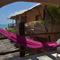 Отель Posada del Sol Tulum 3* Улучшенный номер с различными типами кроватей фото 12