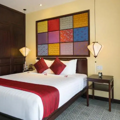Little Beach Hoi An. A Boutique Hotel & Spa 4* Стандартный семейный номер с двуспальной кроватью фото 6