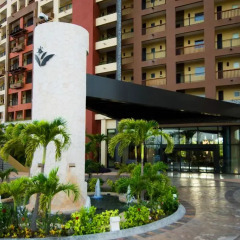 Отель Villa del Palmar Cancun Luxury Beach Resort & Spa Мексика, Плайя-Мухерес - отзывы, цены и фото номеров - забронировать отель Villa del Palmar Cancun Luxury Beach Resort & Spa онлайн вид на фасад фото 3