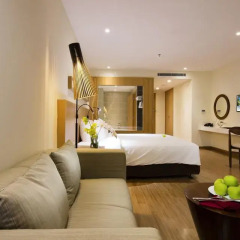 Отель StarCity Nha Trang 4* Номер Делюкс с различными типами кроватей фото 3