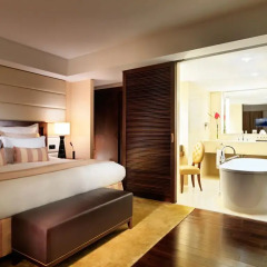 Отель Jumeirah Frankfurt 5* Люкс с различными типами кроватей фото 2