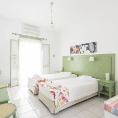 Nissos Thira Hotel 3* Стандартный номер с двуспальной кроватью фото 8