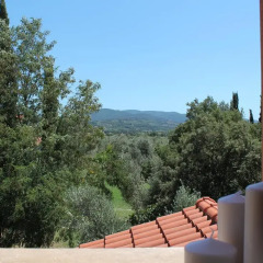 Отель Agriturismo Tra gli Ulivi Кастаньето-Кардуччи балкон