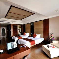 Grand Metropark Bay Hotel Sanya 4* Улучшенный номер с различными типами кроватей фото 3