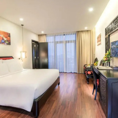 Отель Belle Maison Hadana Hoi An Resort & Spa - managed by H&K Hospitality. 4* Представительский номер с различными типами кроватей фото 4