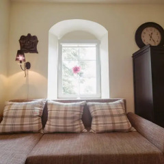 Отель Studio in The Vilnius Old Town Литва, Вильнюс - отзывы, цены и фото номеров - забронировать отель Studio in The Vilnius Old Town онлайн комната для гостей фото 5