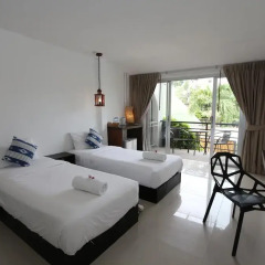 Отель The Nest Resort 3* Улучшенный номер двуспальная кровать фото 5