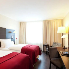 Отель NH Collection Berlin Mitte Am Checkpoint Charlie 4* Стандартный номер с разными типами кроватей фото 35