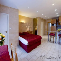 Отель Residence Courcelle 2* Студия с различными типами кроватей фото 3