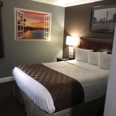 Отель Knights Inn Los Angeles Central / Convention Center Area 2* Стандартный номер с различными типами кроватей фото 13