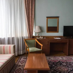 Президент-Отель 4* Номер Делюкс с двуспальной кроватью фото 14