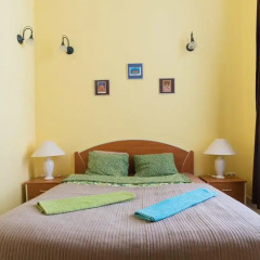 Отель Downtown Oasis Guesthouse Стандартный номер с двуспальной кроватью (общая ванная комната)