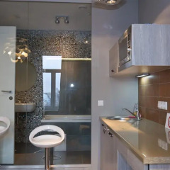Гостиница Partner Guest House Khreschatyk 3* Улучшенные апартаменты разные типы кроватей фото 11