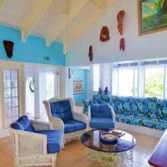 Отель Moon San Villa at the Blue Lagoon Ямайка, Порт Антонио - отзывы, цены и фото номеров - забронировать отель Moon San Villa at the Blue Lagoon онлайн комната для гостей фото 4
