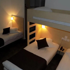 Hotel Paris Saint-Ouen комната для гостей