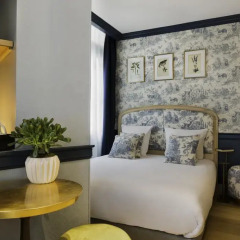 Отель Hôtel de Neuve Le Marais by Happyculture 3* Стандартный номер с двуспальной кроватью фото 7