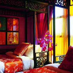 Отель Shanghai Mansion Bangkok 4* Улучшенный номер с разными типами кроватей фото 12