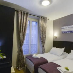 Отель Hôtel du Quai de Seine 2* Стандартный номер с различными типами кроватей фото 2